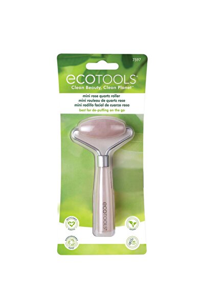 Ecotools بكرة وجه صغيرة من الكوارتز الوردي