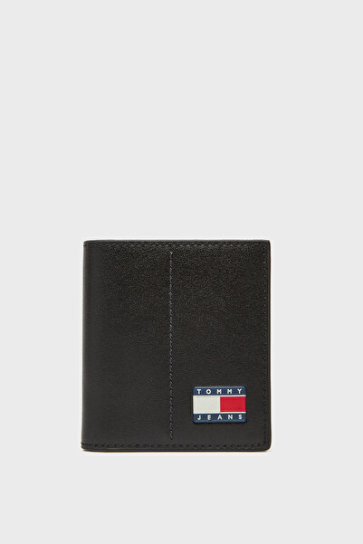 Tommy Jeans Deri Logolu Dikiş Detaylı Cüzdan Erkek CÜZDAN AM0AM13408 BDS