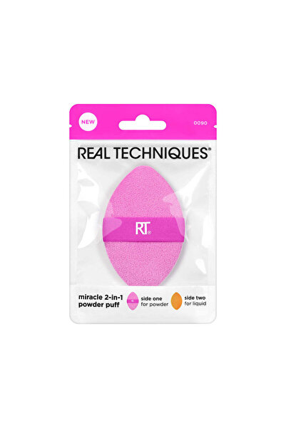 Real Techniques إسفنجة البودرة ميراكل 2 في 1