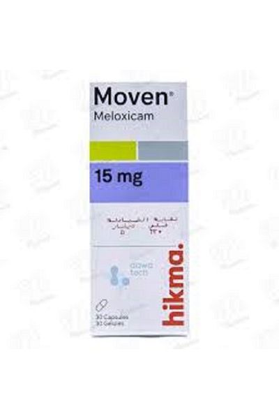 Hikma Pharmaceutical MOVEN 15MG 30 TABLETS