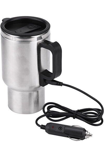 Generic Car Heating Cup, 12V 450ml Electric Stainless Steel Travel Coffee Mug...