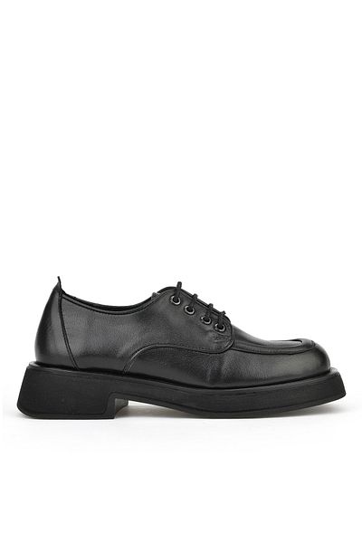 Ziya , Women's Genuine Leather Shoes 1531050Z25100939K Black