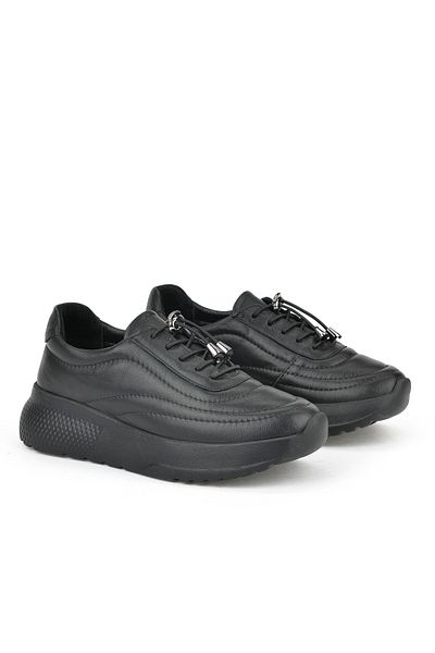 Ziya , Women's Genuine Leather Sneaker 1531050Z2650F100K Black