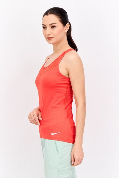 Nike Women Sportswear Fit Sleeveless Training Tank Top, Red