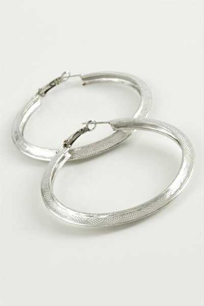Marsilyan Triangle Hoop Earrings 5.5 cm