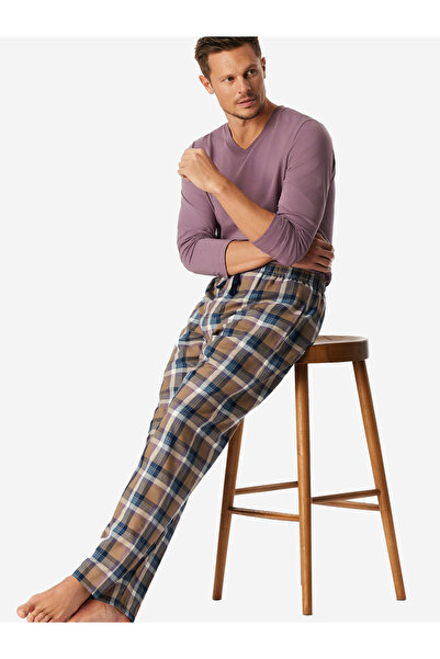 Schiesser Pyjamahose Mix + Relax Schlaf-Hose Pyjama Schlafmode