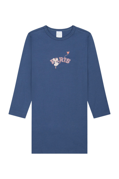 Schiesser Nachthemd Girls World Nacht-Hemd Schlafmode Sleepwear