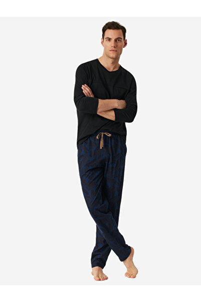 Schiesser Pyjamahose Mix + Relax Schlaf-Hose Pyjama Schlafmode