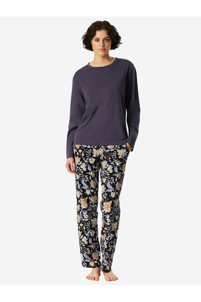 Schiesser Pyjamaoberteil Mix & Relax Schlaf-Oberteil Nachthemd Sleepshirt