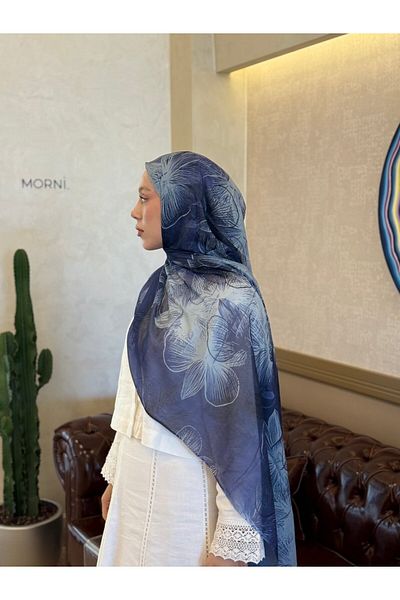 Modakaşmir Esilda Pattern Moon Shawl