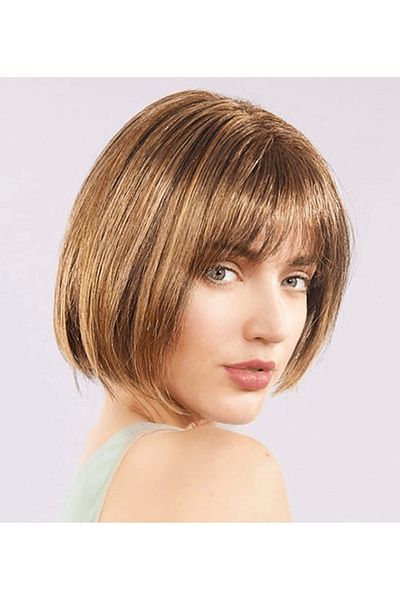 doremodam Light Brown Blunt Party Wig Blunt Hair - Lisinya