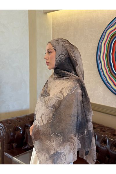 Modakaşmir Esilda Pattern Moon Shawl