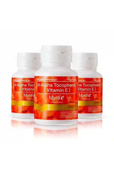 Myra -e 400I.U Capsule – 3 Bottles