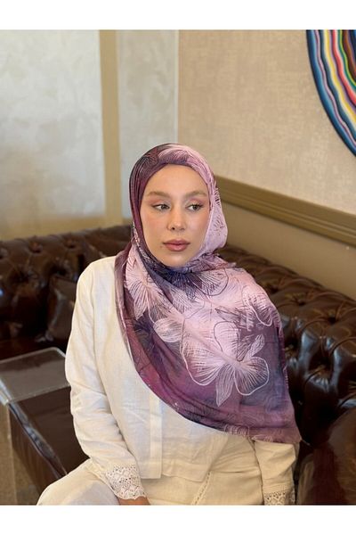 Modakaşmir Esilda Pattern Moon Shawl