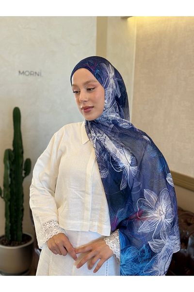 Modakaşmir Esilda Pattern Moon Shawl
