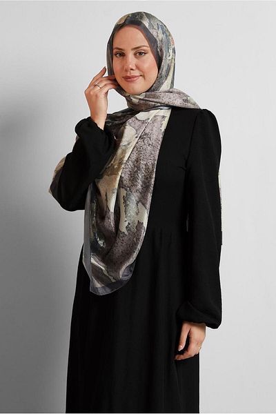 Alvina Patterned Shal 8549