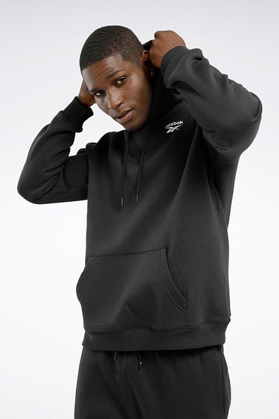 Reebok Ri Left Chest Logo Black Men's Sweatshirt