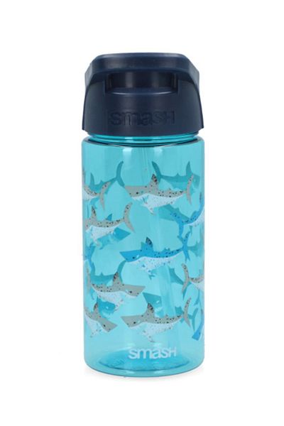 Smash Whale Printed BPA-Free Plastic Durable Water Bottle 450 ml