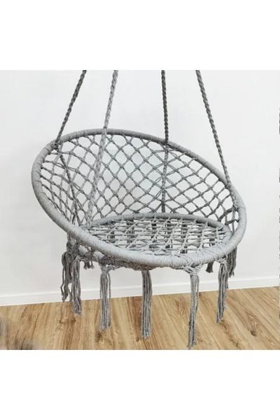 JollyMag Scaun suspendat gri, pernă inclusă, max. 120 kg - KR 33 SZ