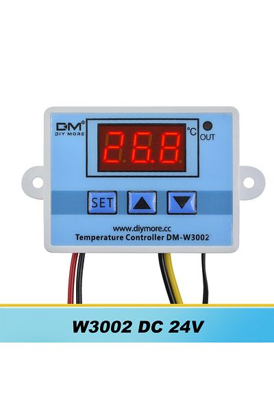 Choice DC 24V W3002 DC 12V 24V AC 110V 220V Professional Digital LED Temperature Controller 10A Thermostat