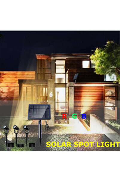 Generic Aluminium IP65 Waterproof Solar Landscape LED Spotlight