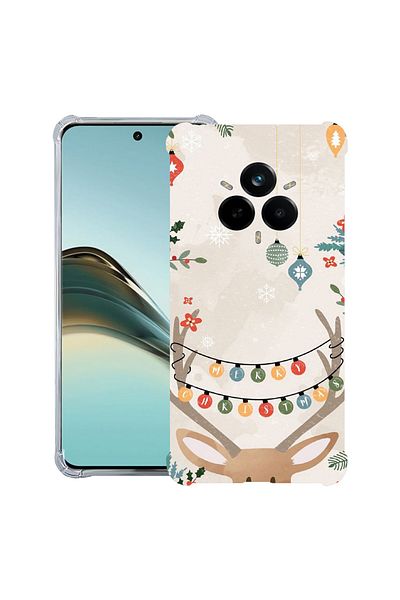 bestcase ® Anit Shock Case For Realme 14 Pro Plus, Xmas Reindeer, 1997763 AS 1369