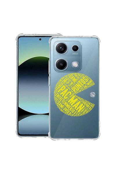 bestcase ® Anit Shock Case For Xiaomi Redmi Note 14S, Calligraphy PacMan, 1997762 AS 1540