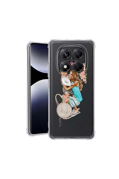 bestcase ® Anit Shock Case For Xiaomi Redmi Note 14 Pro 4G, Mom Life With a Boy, 1997764 AS 559