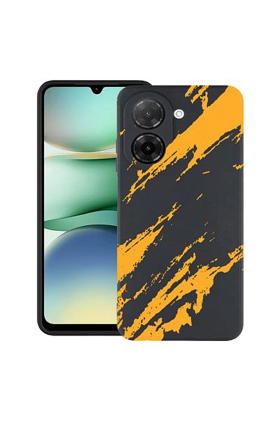 bestcase ® Slim Silicon Case For Xiaomi Redmi A5, Golden Stripes, 2030991 B 1054