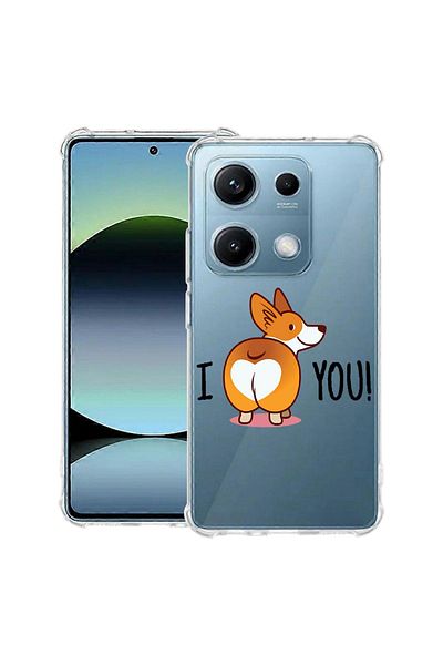 bestcase ® Anit Shock Case For Xiaomi Redmi Note 14S, Sweet doggy Emoji, 1997762 AS 593