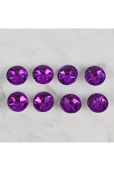 MBB ETİCARET Loren Crafts Purple 8 Li Button - 200