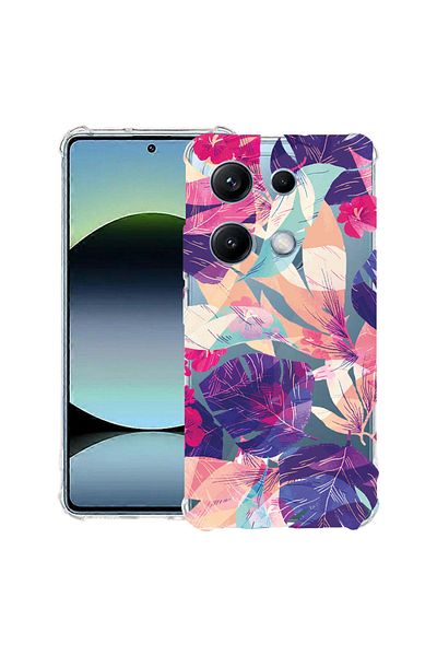 bestcase ® Anit Shock Case For Xiaomi Redmi Note 14S, Tropical Flowers, 1997762 AS 71