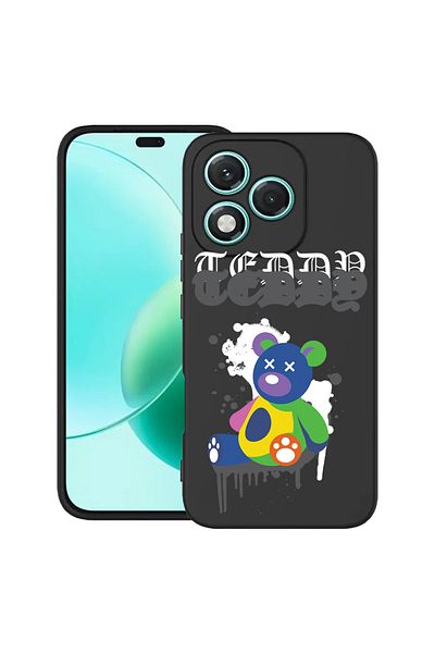 bestcase ® Slim Silicon Case For Honor 400 Lite, Teddy Bear Pastel Colors, 2022870 B 1567