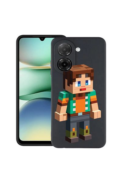 bestcase ® Slim Silicon Case For Xiaomi Redmi A5, Minecraft Character, 2030991 B 1682