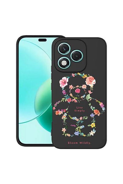 bestcase ® Slim Silicon Case For Honor 400 Lite, Teddy Bear Live Simply, 2022870 B 1555