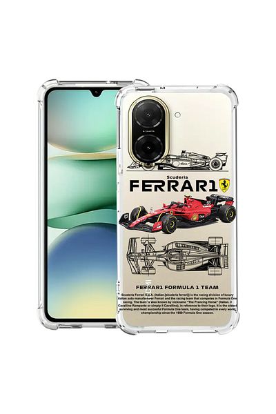 bestcase ® Anit Shock Case For Xiaomi Redmi A5, Ferrari Scuderia, 2030996 AS 1861