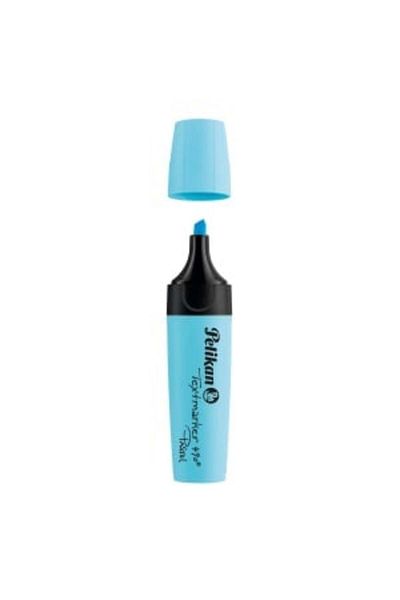 Herlitz Textmarker 490, Color Pastel Blue, Material Plastic, Bulk