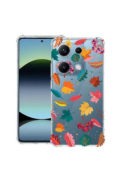 bestcase ® Anit Shock Case For Xiaomi Redmi Note 14S, Autumn Colors - Leafs, 1997762 AS 99