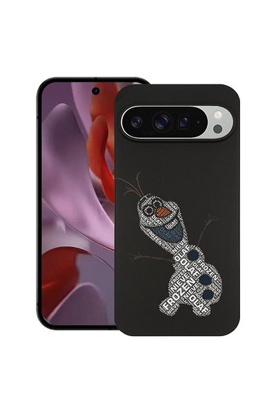 bestcase ® Slim Silicon Case For Google Pixel 10 / Pixel 10 Pro, Calligraphy Olaf, 2030992 B 1539