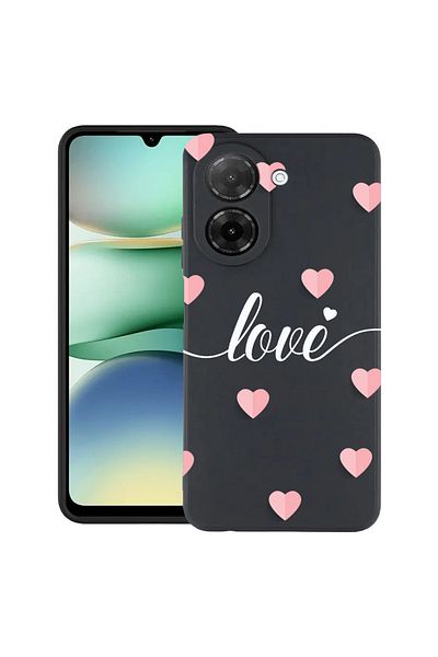 bestcase ® Slim Silicon Case For Xiaomi Redmi A5, Love Flying Hearts, 2030991 B 85