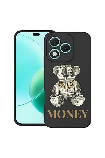 bestcase ® Slim Silicon Case For Honor 400 Lite, Teddy Bear Money, 2022870 B 1549