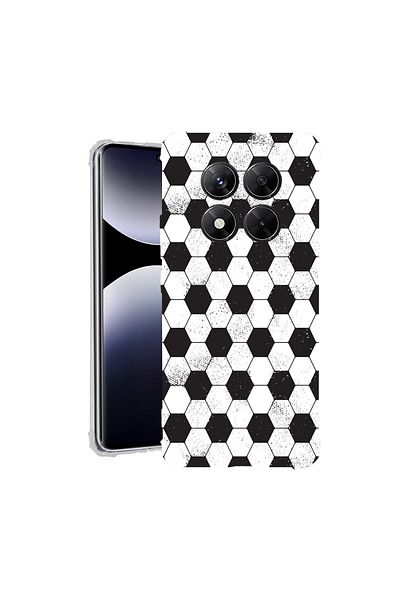 bestcase ® Anit Shock Case For Xiaomi Redmi Note 14 Pro 4G, Football Pattern, 1997764 AS 905
