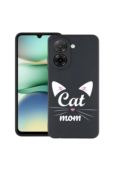 bestcase ® Slim Silicon Case For Xiaomi Redmi A5, Cat Mom, 2030991 B 1850