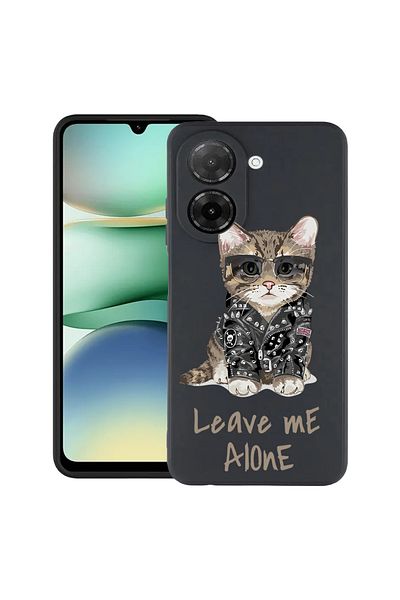 bestcase ® Slim Silicon Case For Xiaomi Redmi A5, Leave Me Alone Cat, 2030991 B 1796