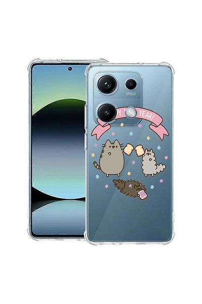 bestcase ® Anit Shock Case For Xiaomi Redmi Note 14S, Happy New Year, 1997762 AS 356