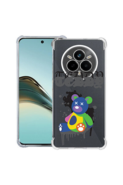 bestcase Husă Anit Shock pentru Realme 14 Pro Plus, culori pastelate Teddy Be...