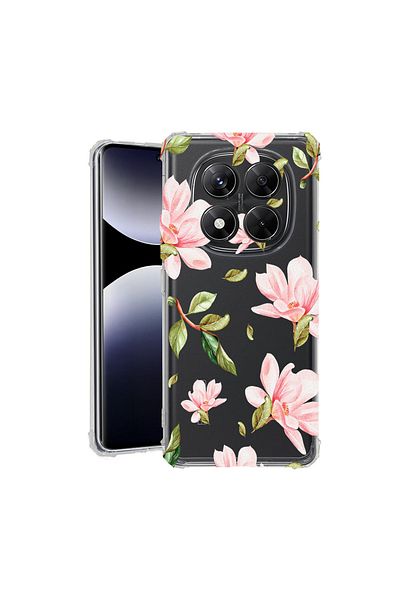 bestcase ® Anit Shock Case For Xiaomi Redmi Note 14 Pro 4G, Flowers Collection, 1997764 AS 496