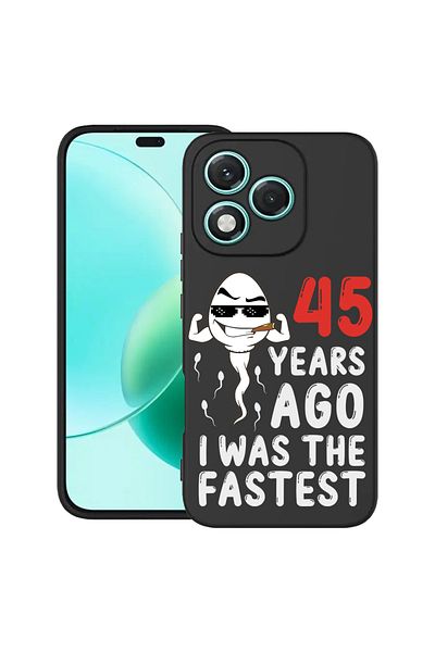 bestcase ® Slim Silicon Case For Honor 400 Lite, 45 Years ago, 2022870 B 1901