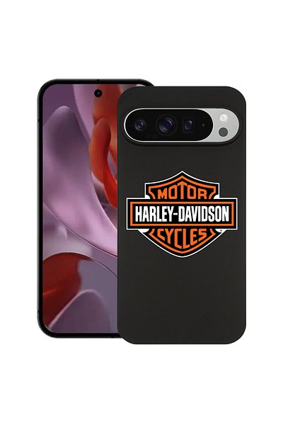 bestcase ® Slim Silicon Case For Google Pixel 10 Pro XL, Harley-Davidson, 2036426 B 1744