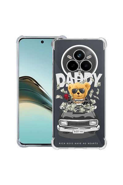 bestcase ® Anit Shock Case For Realme 14 Pro Plus, Daddy Teddy Bear, 1997763 AS 1823